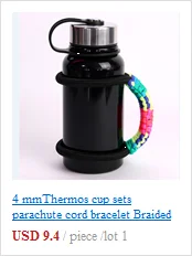 Bracelet de survie multifonctionnel en plein air avec corde de parachute