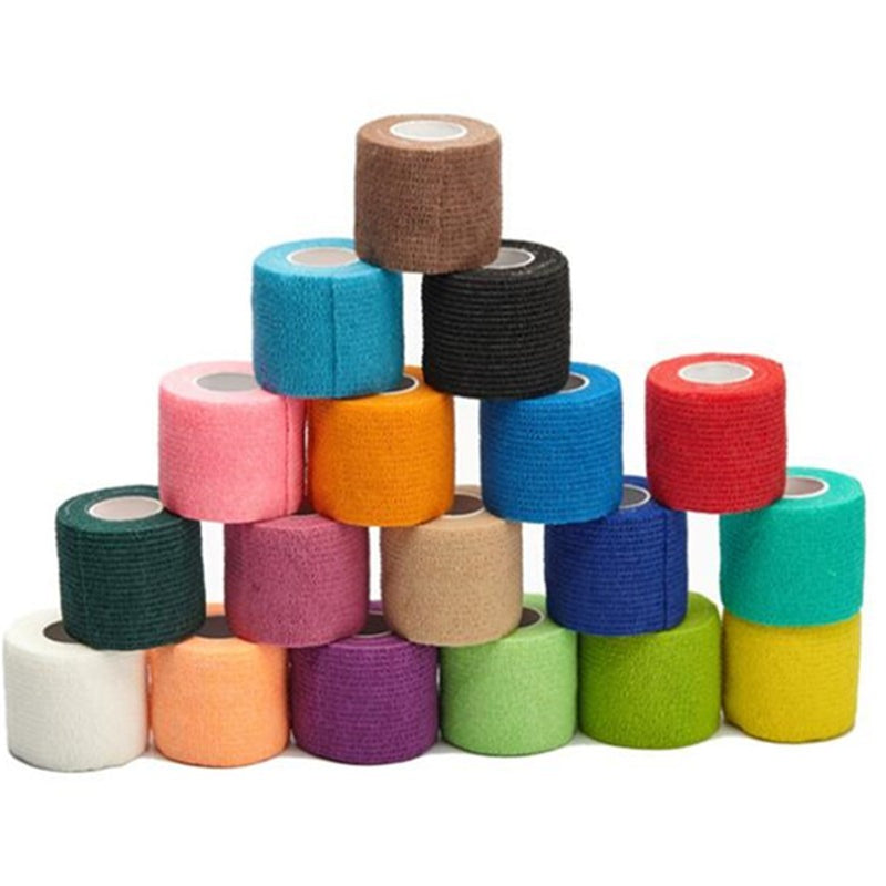 Waterdichte Zelfklevende Medische Bandage Spier Tape voor Vinger, Gewrichten en Huisdieren – Eerste Hulp Kit Elastische Wikkel 2,5-10 cm