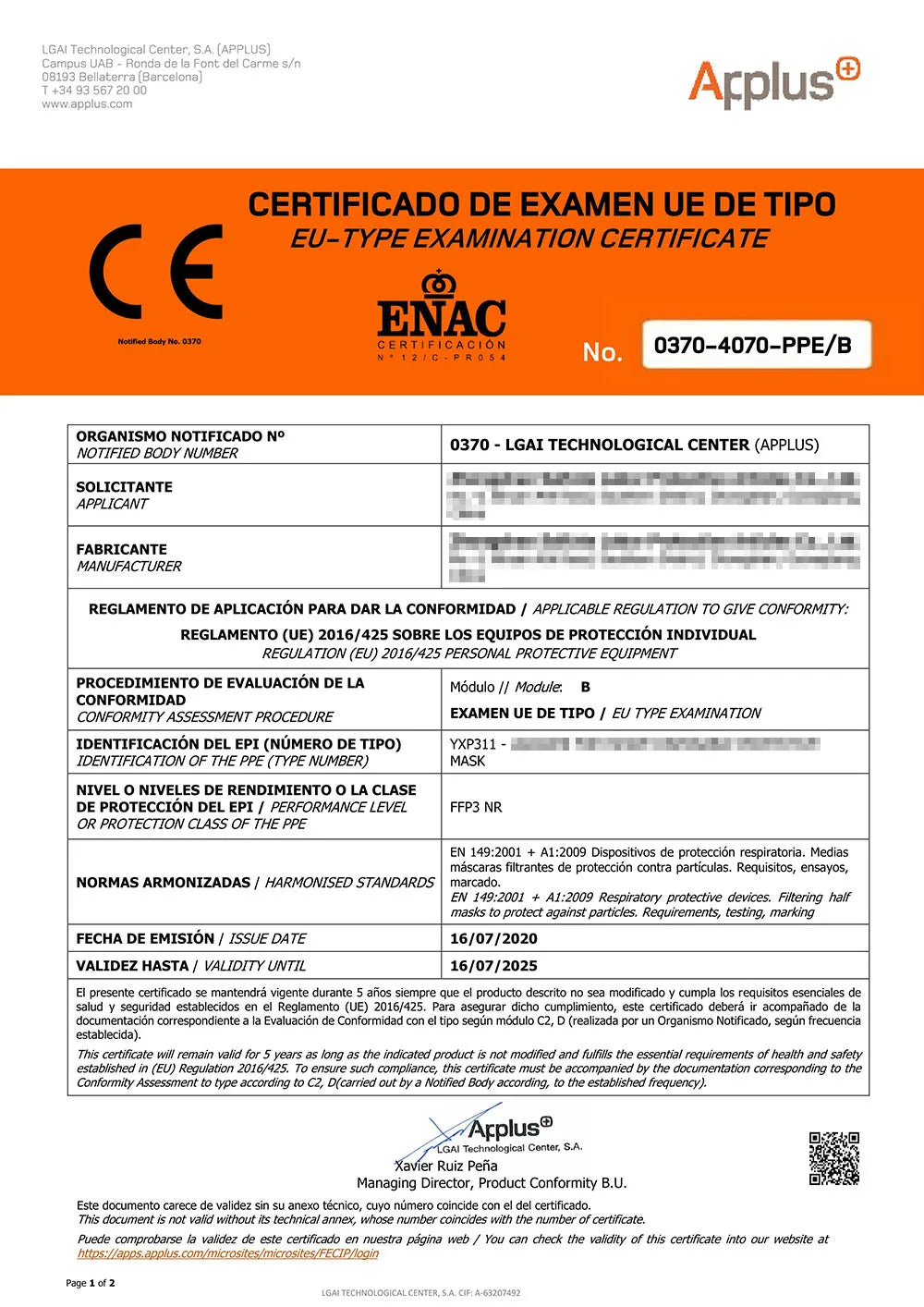 Hoge Kwaliteit FFP3 Masker EN149:2001+A1:2009 – Visvormig CE Gezichtsmasker, Beschermend Masker, PM2.5 Filter, 99% Hygiënisch Mondkapje