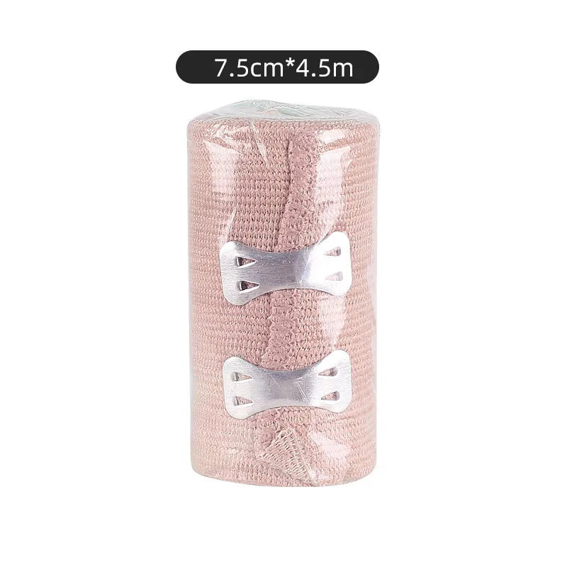 1 Piece Elastic Bandage Wrap with Clips Wound Cover Sprain Treatment