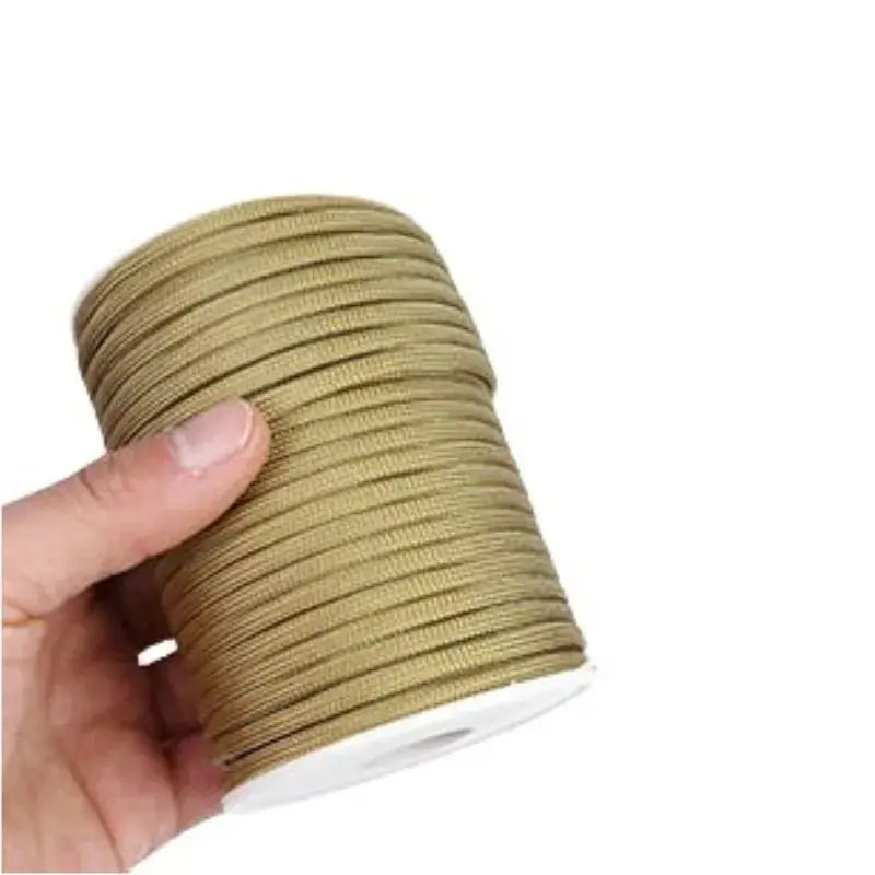 30M 550 Militaire 9-Core Paracord – 4mm Outdoor Survival Touw voor Parachutes, Tent, Lanyard