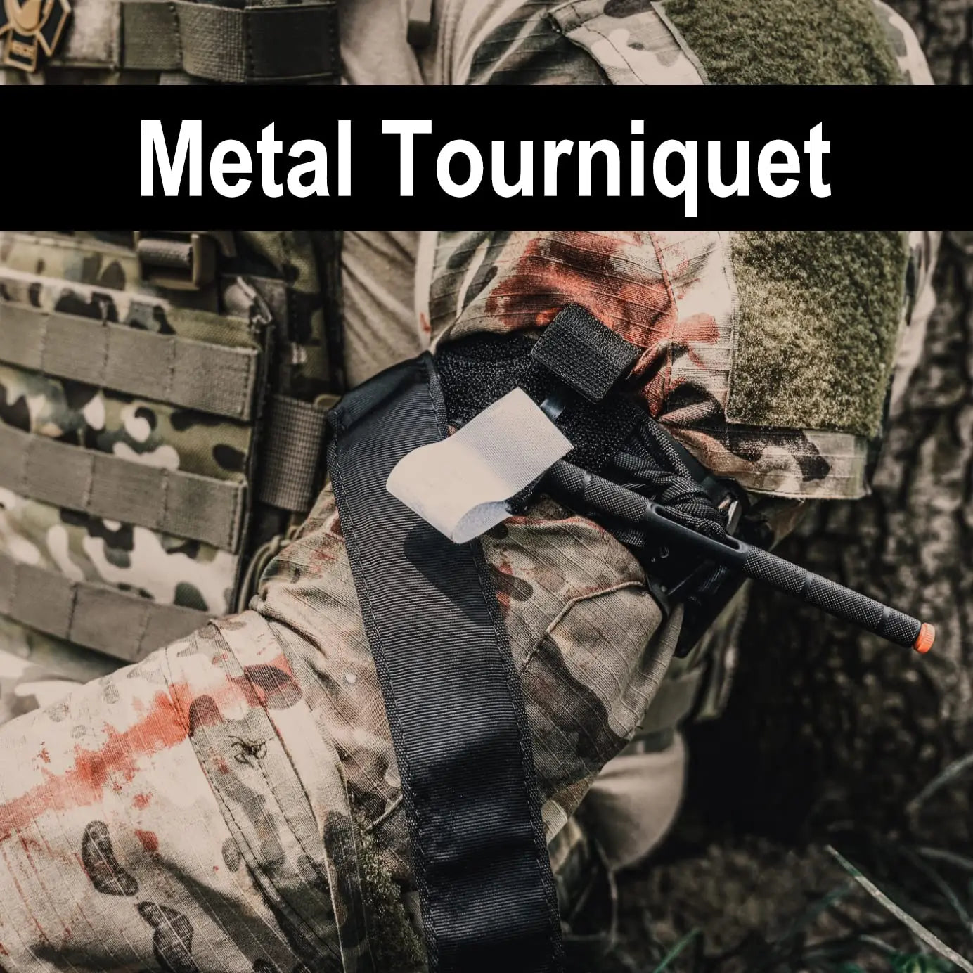 Tactische Overlevingspakket, Trauma Kit en Molle Utility rugtas, ideaal voor overleven, kamperen en wandelen. - survivor's choice TOURNIQUET-2PC survivor's choice