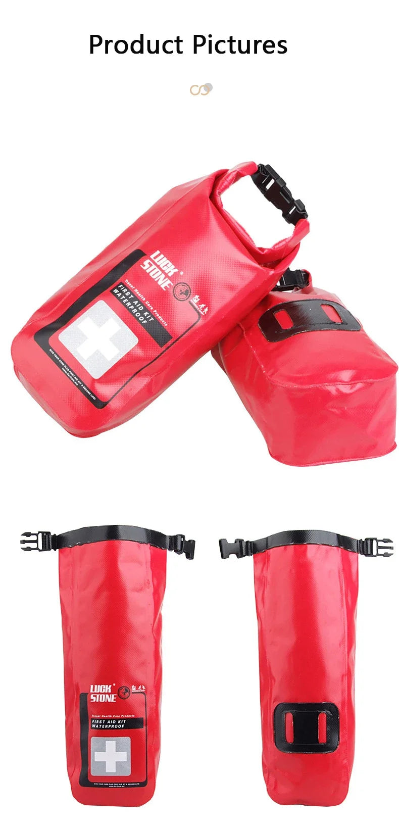 Trousse de premiers secours portable et étanche 2L/5L