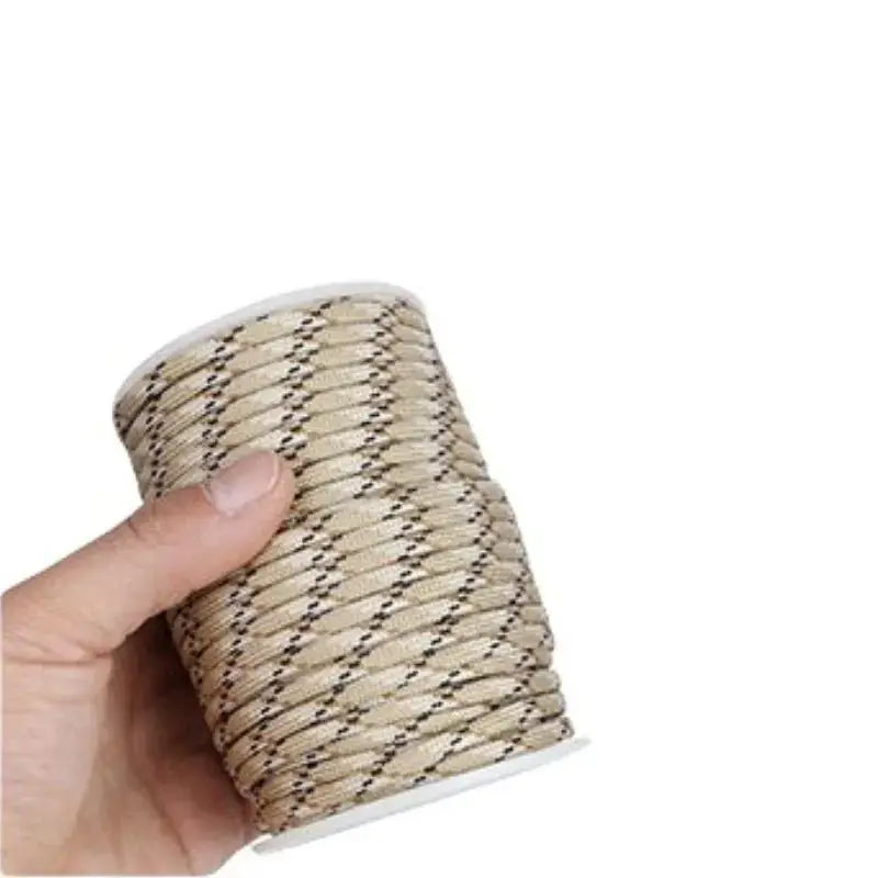 30M 550 Militaire 9-Core Paracord – 4mm Outdoor Survival Touw voor Parachutes, Tent, Lanyard