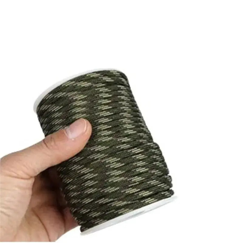 30M 550 Militaire 9-Core Paracord – 4mm Outdoor Survival Touw voor Parachutes, Tent, Lanyard