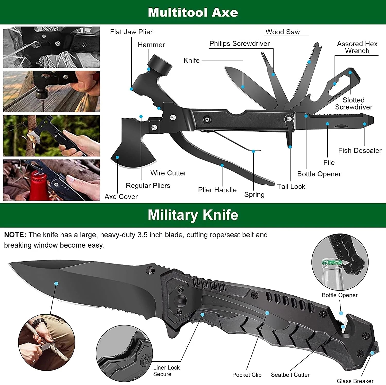 Overlevingspakket 142 st trauma en survival rugtas