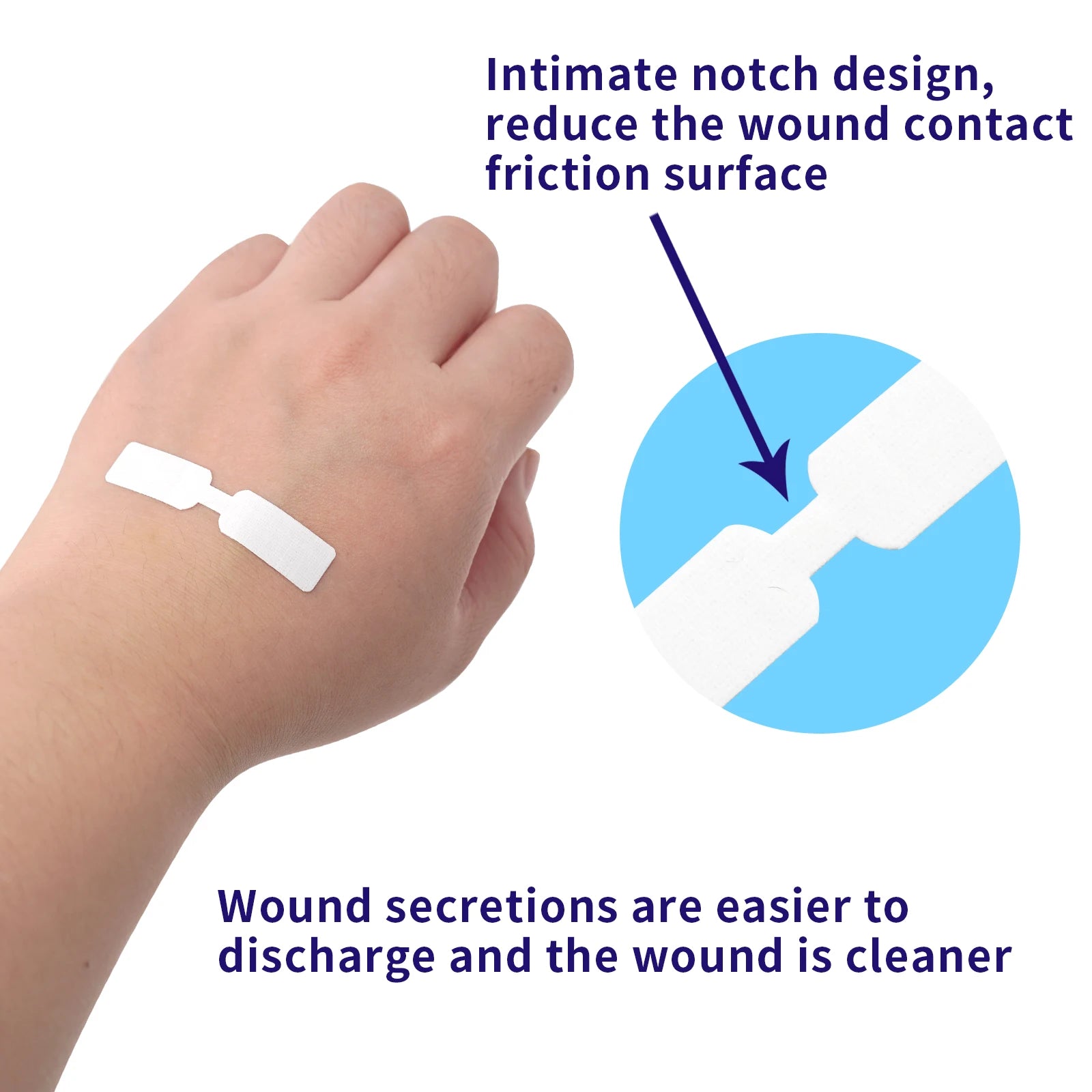 120PCS 1cmX4.5cm Kleine Waterdichte hecht pleister Vlinder Zelfklevende Wond Sluiting Band Aid Noodkit Zelfklevende Verbanden - survivor's choice Default Title survivor's choice