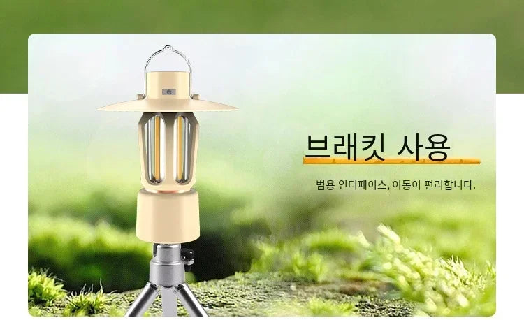 3000mAh Camping Light - Portable Tent Light with USB Charging Function, Outdoor and Emergency Flashlight