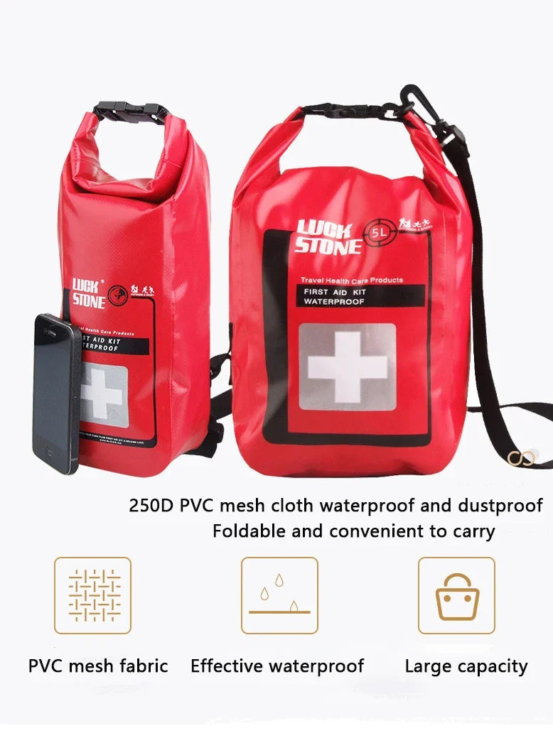 Portable Waterproof First Aid Bag 2L/5L