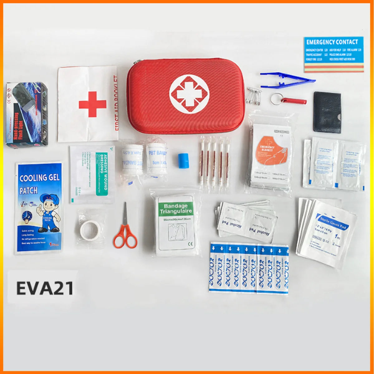 Trousse de premiers secours de 300 pièces